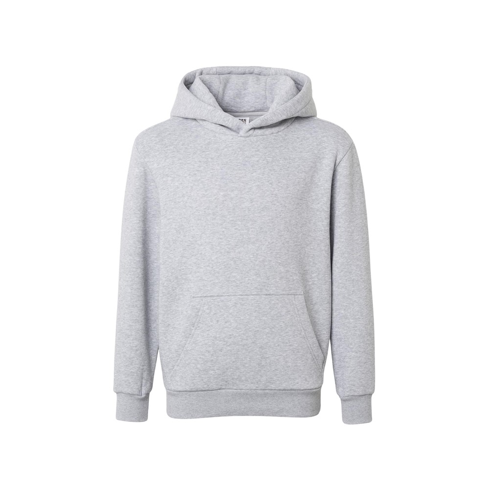Urban Classics - Fluffy Sweat à capuche/pull pour enfants - Gris